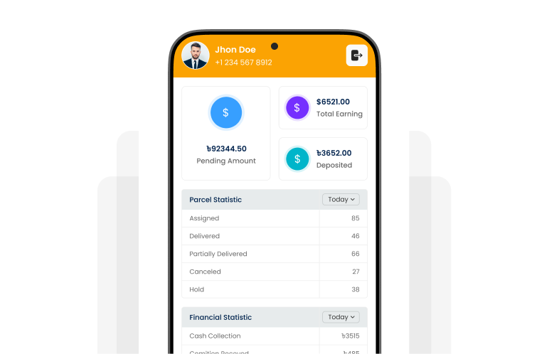 Drix rider management app in UAE