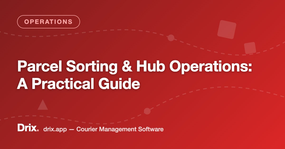 Parcel Sorting & Hub Operations: A Practical Guide